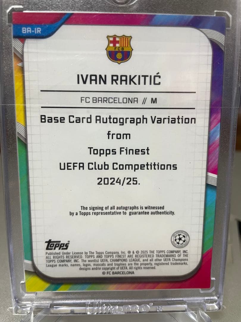 Limited to 5 copies Rasin Ivan Rakitić Barcelona Sign — Japanese