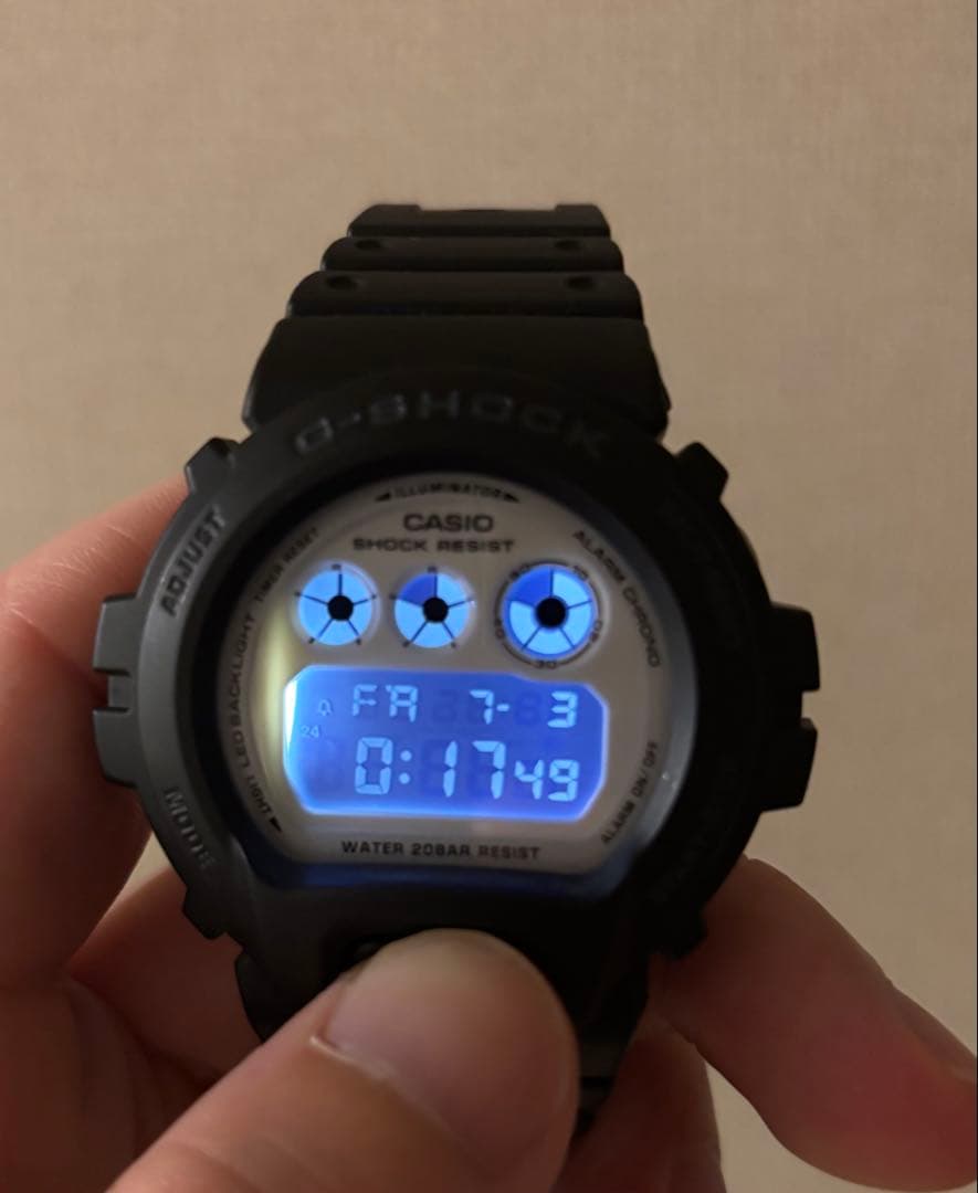CASIO DW6900WD Digital Men's Watch — Japanese
