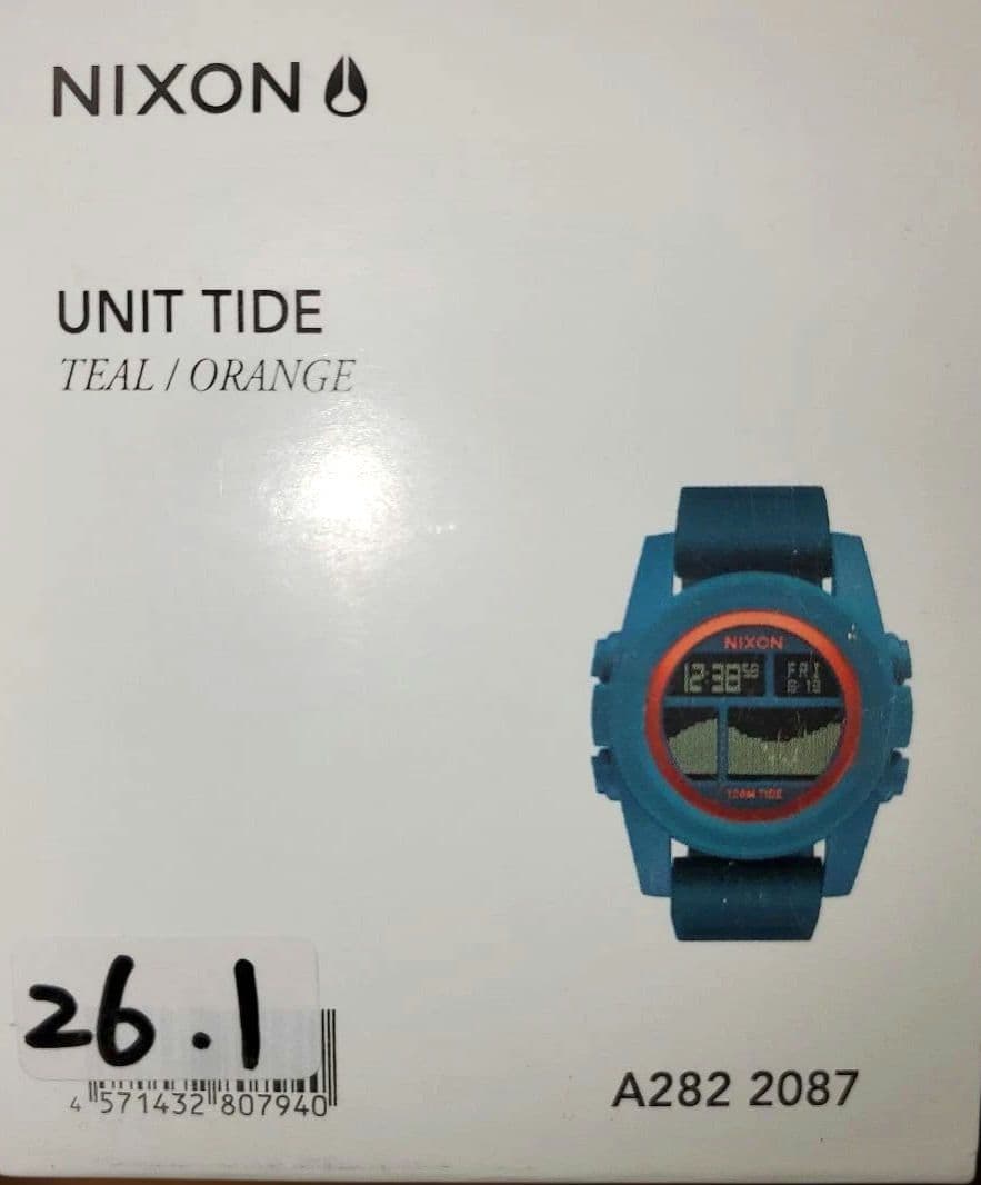 NIXON UNIT TIDE Digital Men's Watch — Japanese