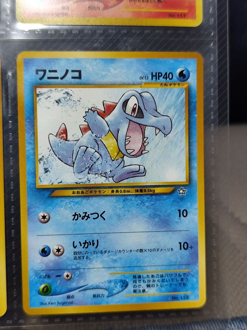 Pokemon Pokémon Card NEO Premium File Gold and Silver New World — Japanese