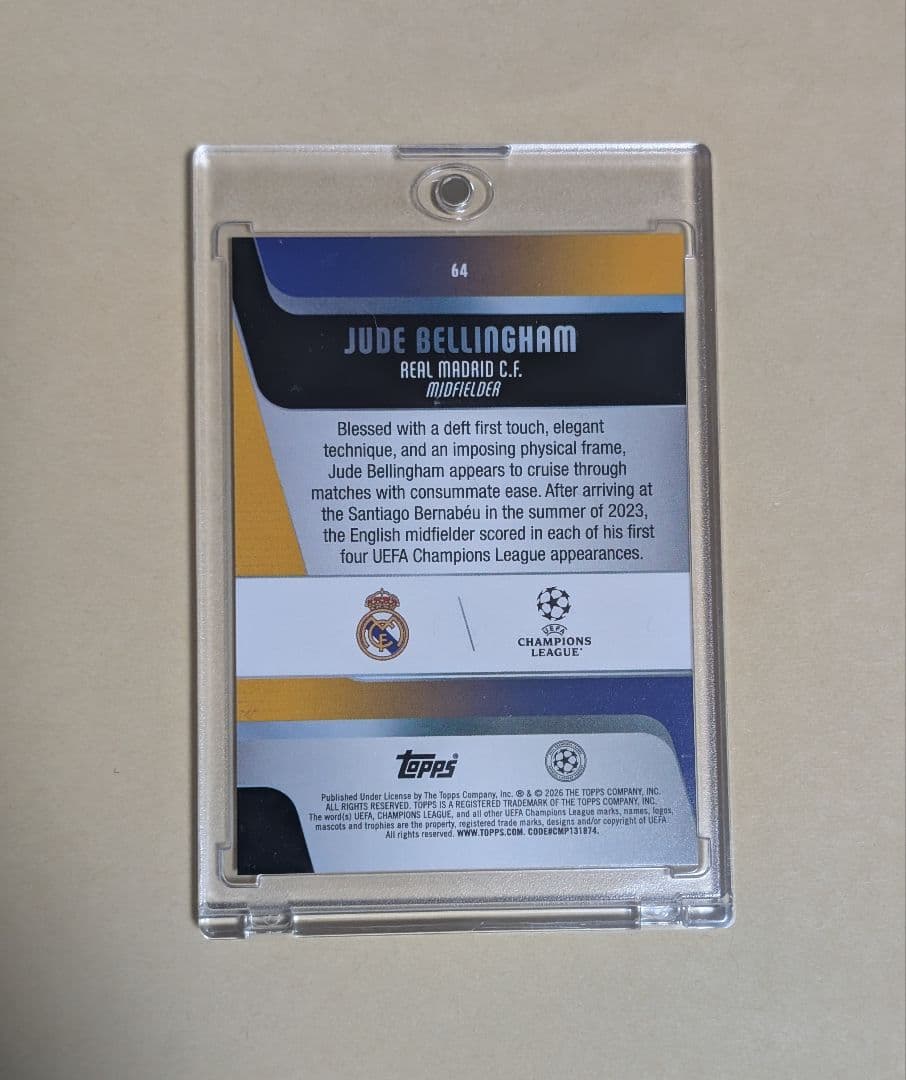 Bellingham 2026 Topps Sakura Parallel Card SSP Case Hit Japan Limited โ Japanese
