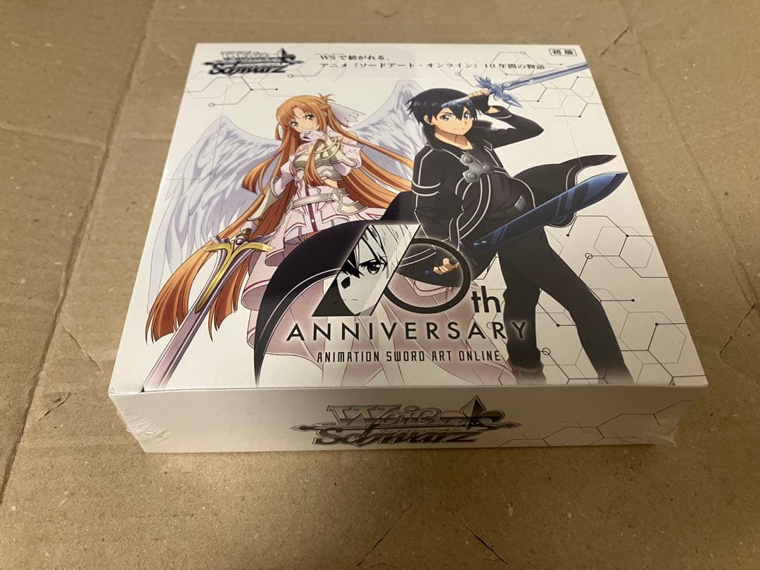Weiss Schwarz Sword Art Online Weiß Schwarz Sword Art Online 10th Unopened Box Box — Japanese