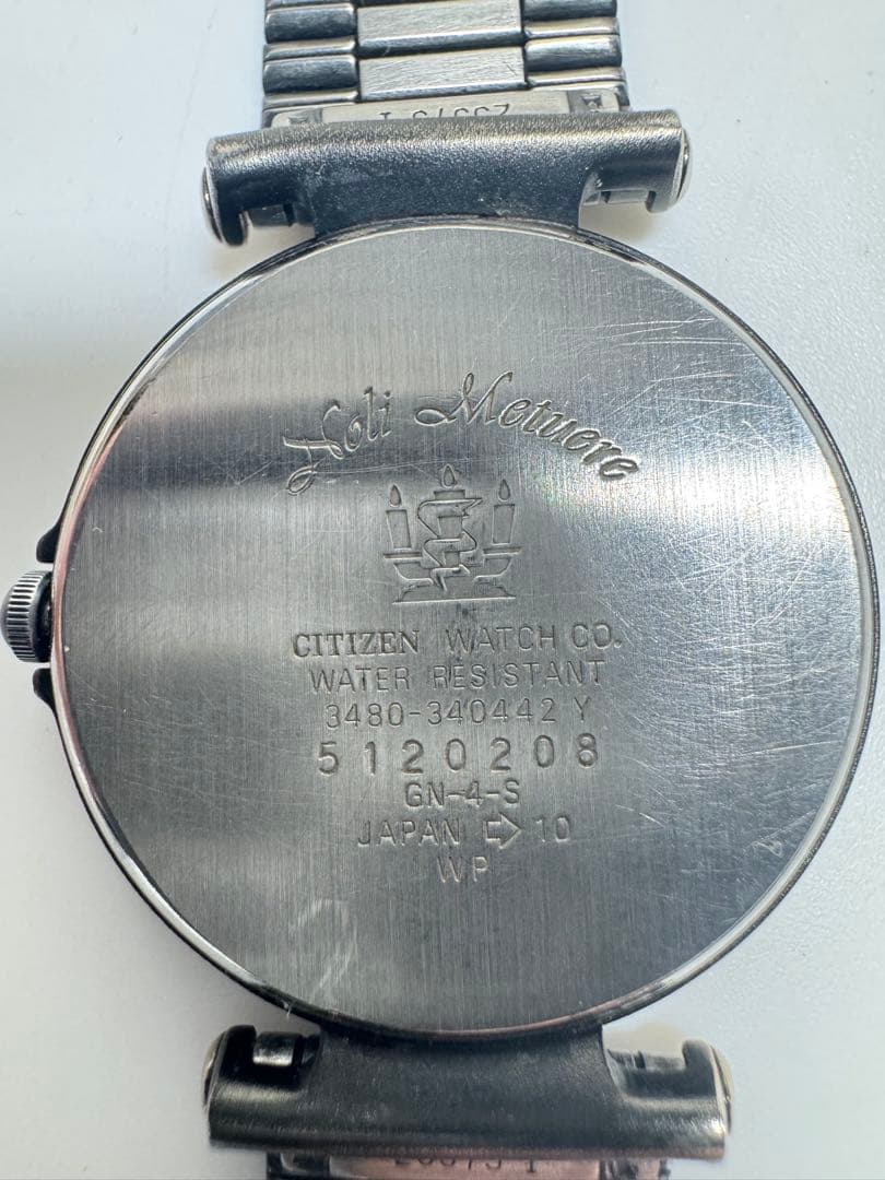 Citizen クラブ・ラメール スモセコ Quartz Men's Watch — Japanese
