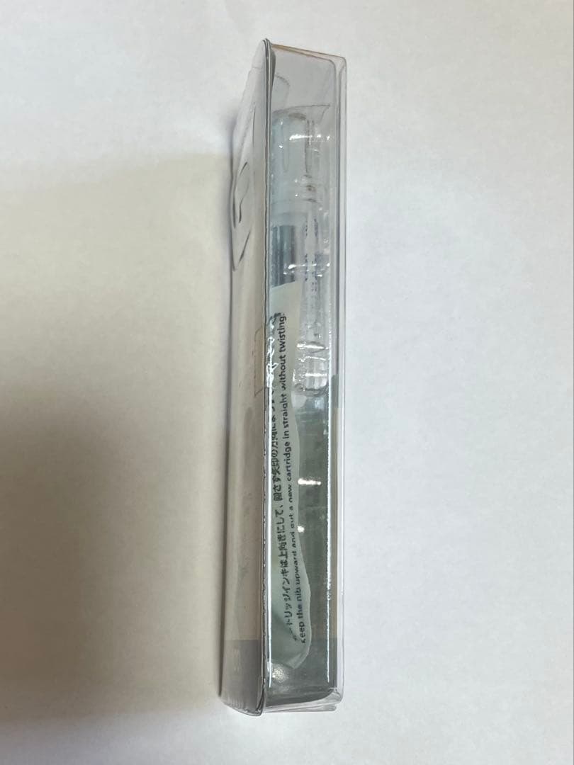 Pilot Fountain Pen 100th Anniversary Kanuko with fine 0.2 inch tip and transparent body