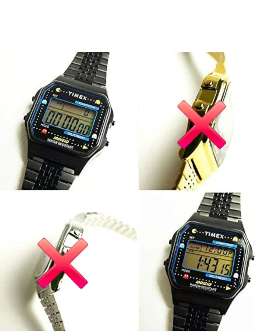 TIMEX TLM01PKEN Digital Men's Watch — Japanese