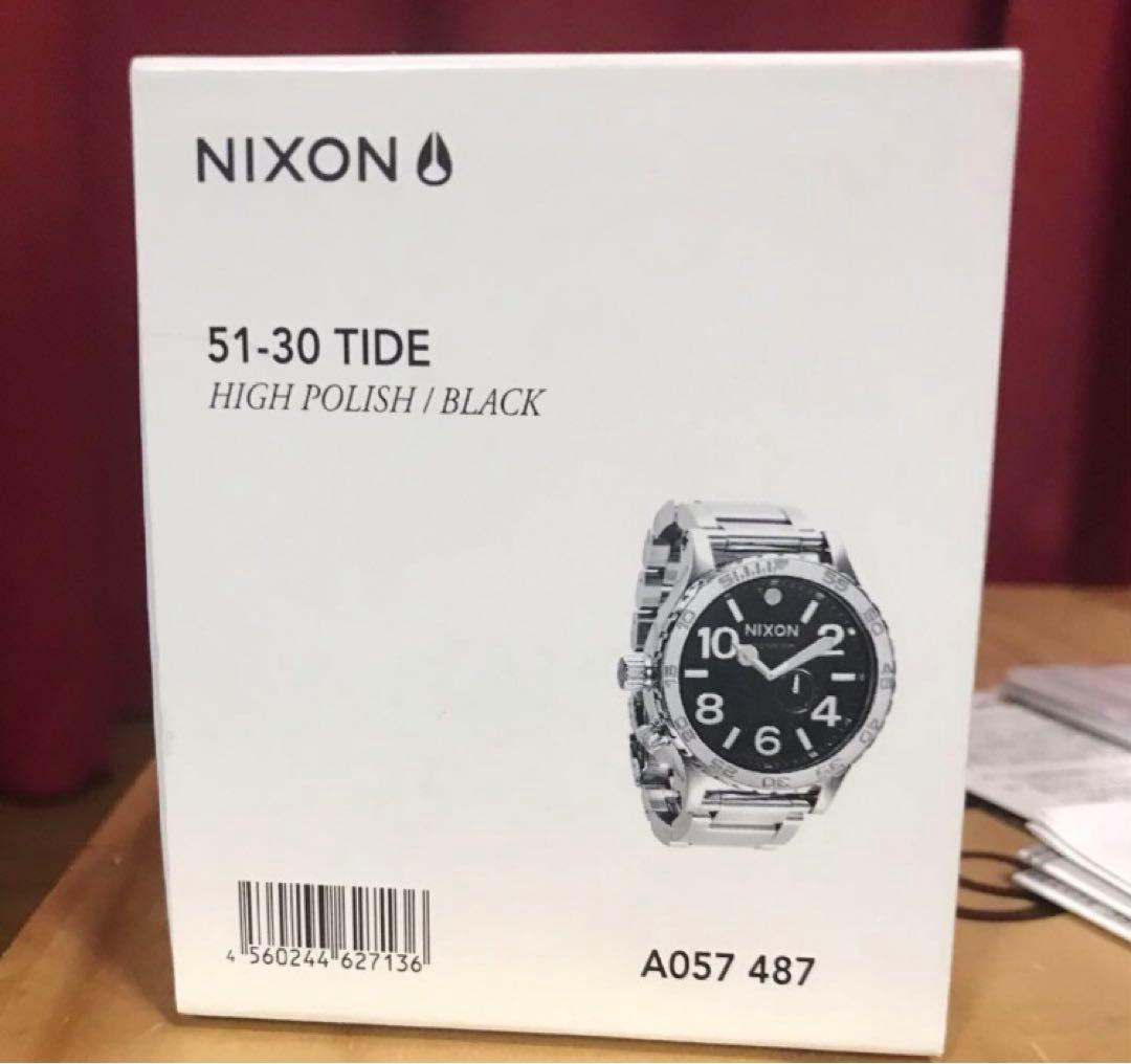 NIXON 51-30 Tide Quartz Men's Watch — Japanese