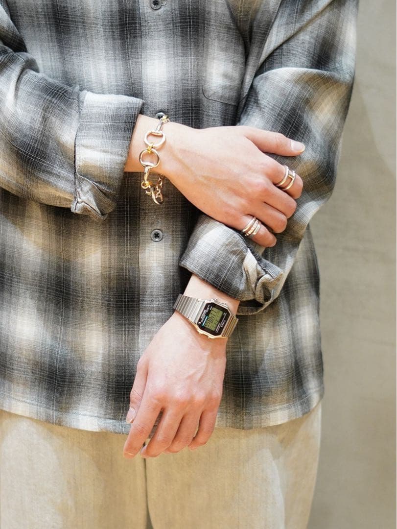 TIMEX Digital Silver Quartz Men's Watch — Japanese