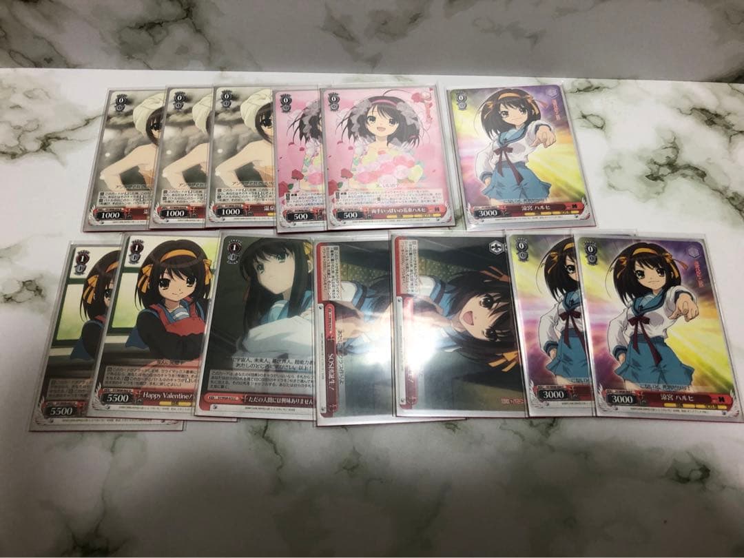 The Melancholy of Haruhi Suzumiya Trading Card 50 Sheets — Japanese