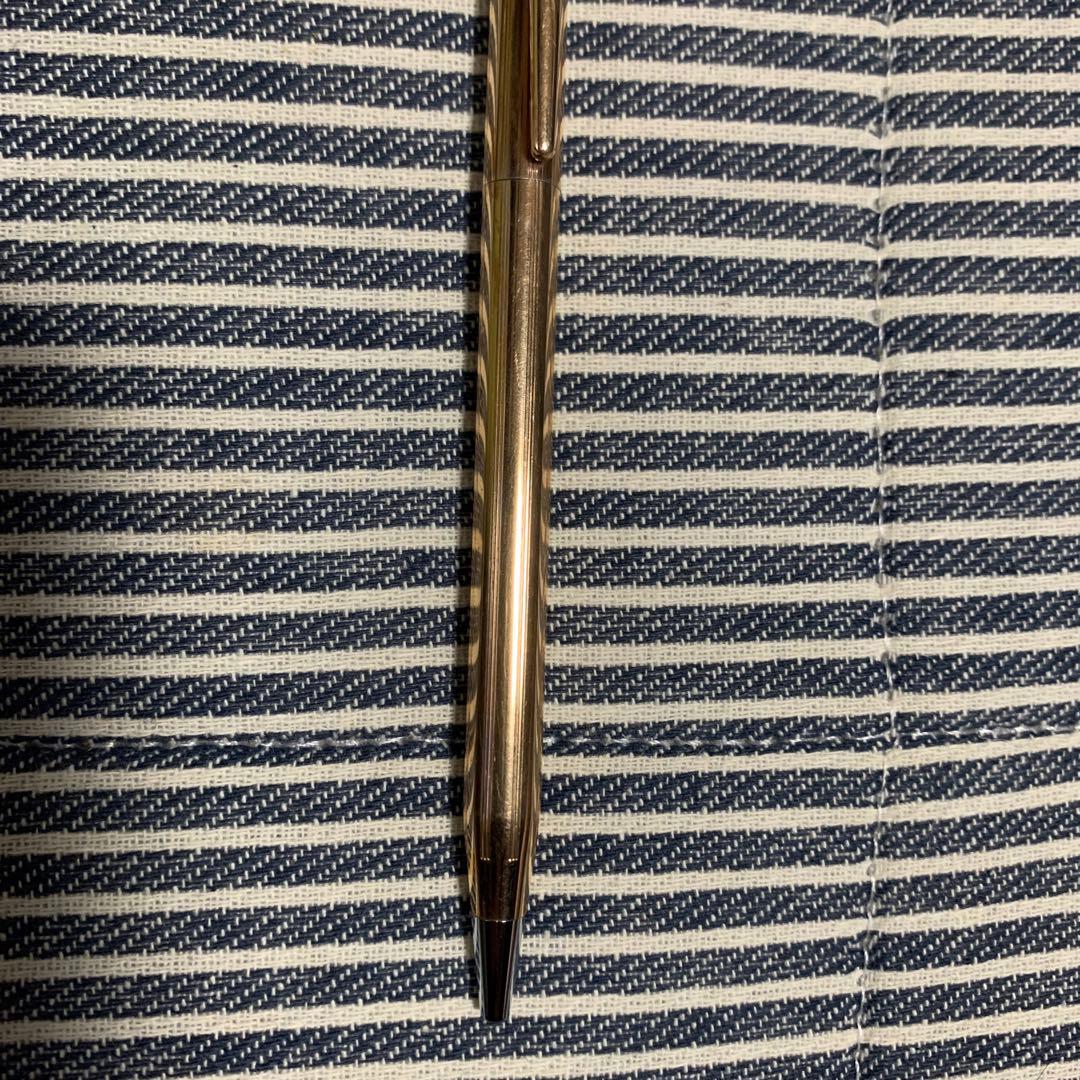 CROSS Classic Century ballpoint pen with 14kt gold metal body and old logo made in USA