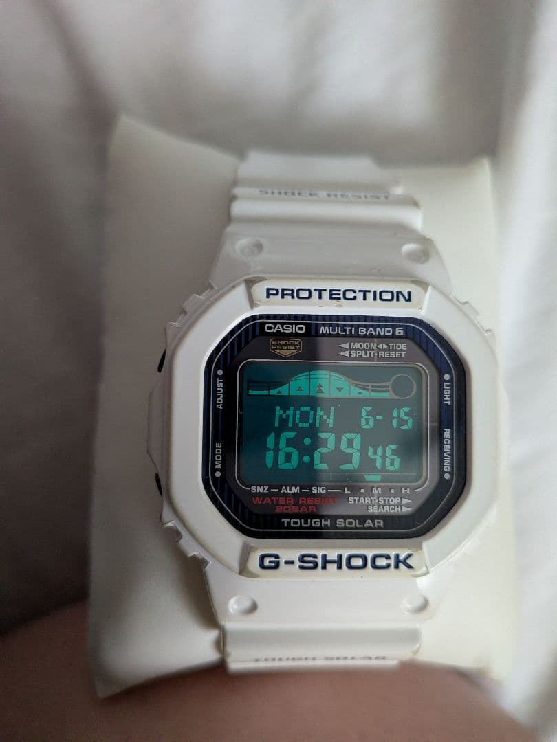 CASIO G-LIDE タフソーラー Solar Men's Watch — Japanese