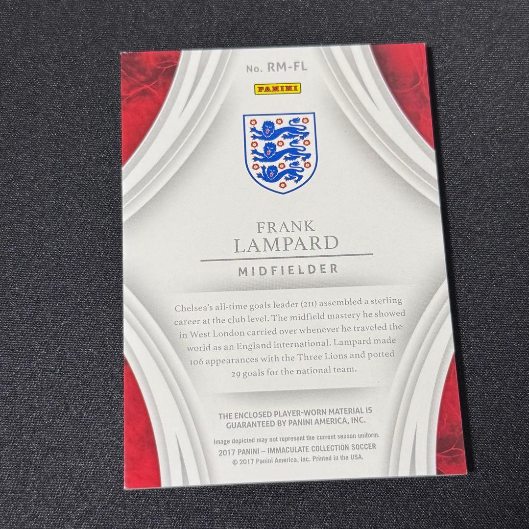 Panini Immaculate Lampard Jersey — Japanese