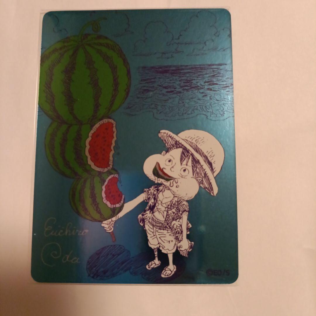 One Piece NatsuComm One Piece Kirametacard — Japanese
