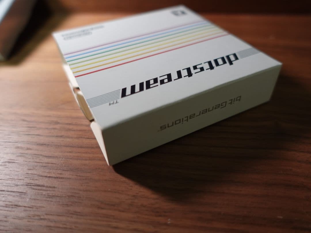 GBAbit Generations Dotstream game cartridge showing front label and contacts in clean condition