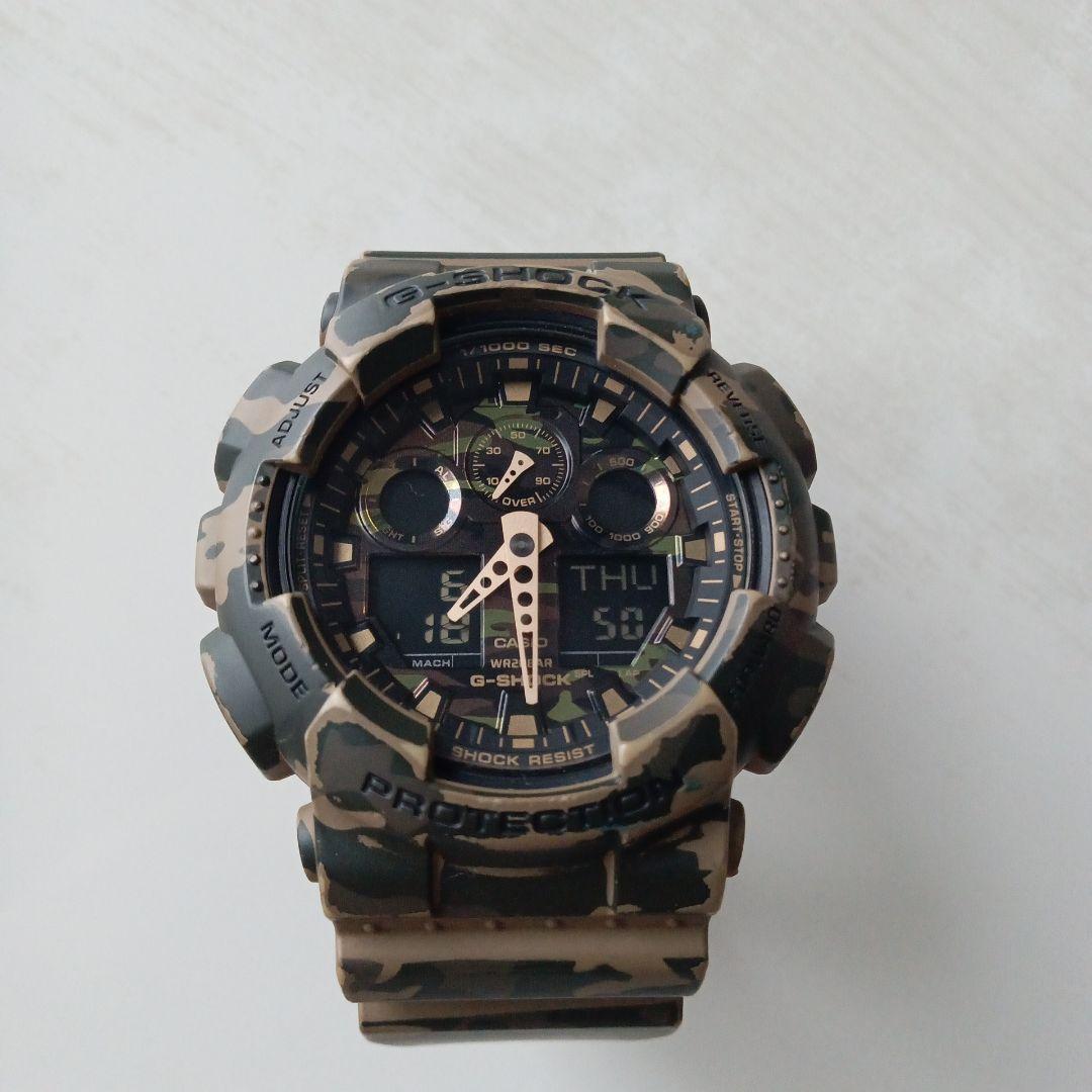 CASIO GA-100CM Digital Men's Watch — Japanese