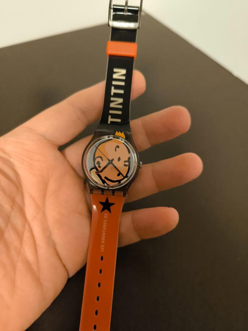 swatch Tin Tin 2004 Quartz Men's — Japanese