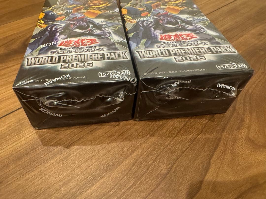 Yu-Gi-Oh Yu-Gi-Oh! World Premiere Pack 2026 2Box Box — Japanese