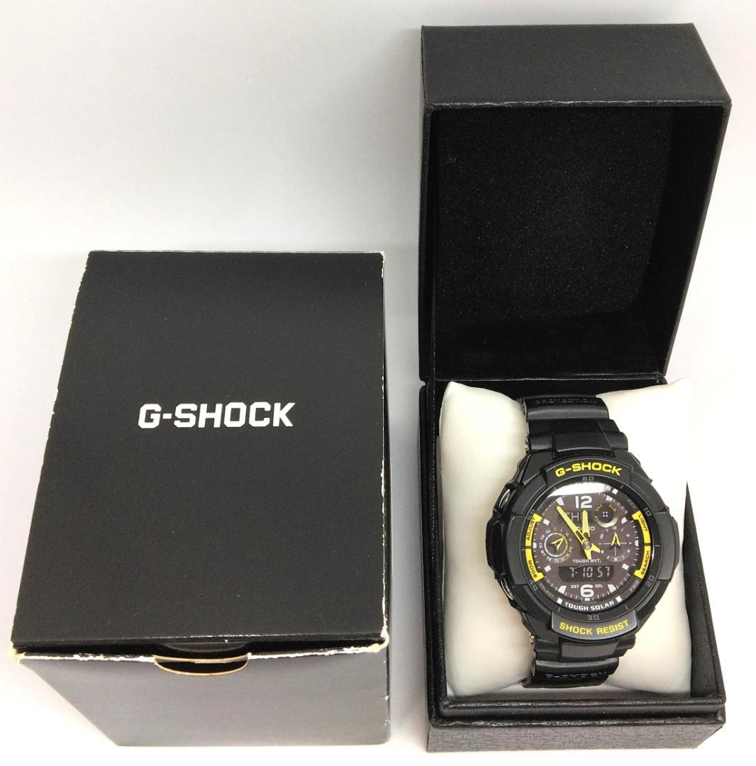 Casio G-Shock Sky Cockpit Tough Solar Model GW-3500B Black Watch โ Japan Import