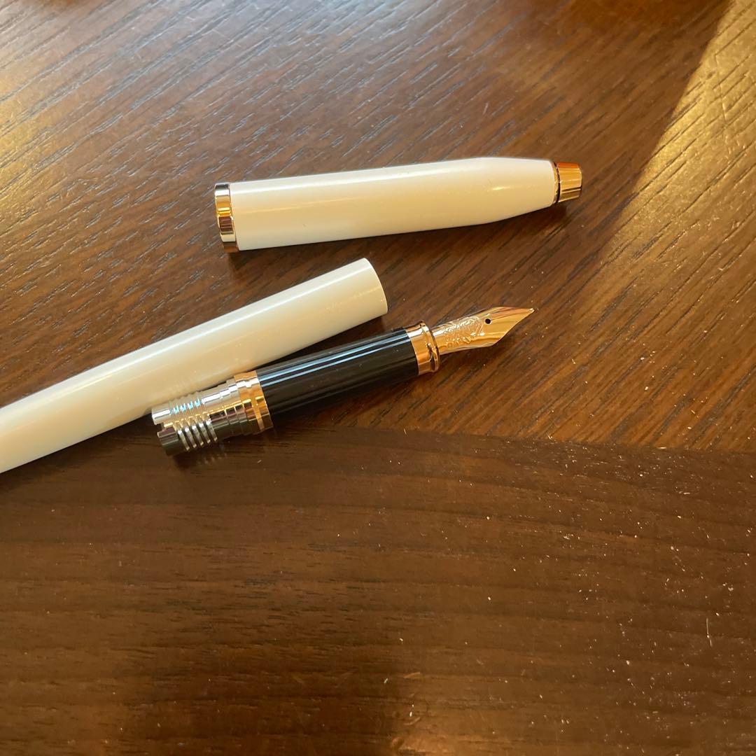 Cross Century 2 No.26 ink-less pen with medium thickness, unused condition, shown without ink