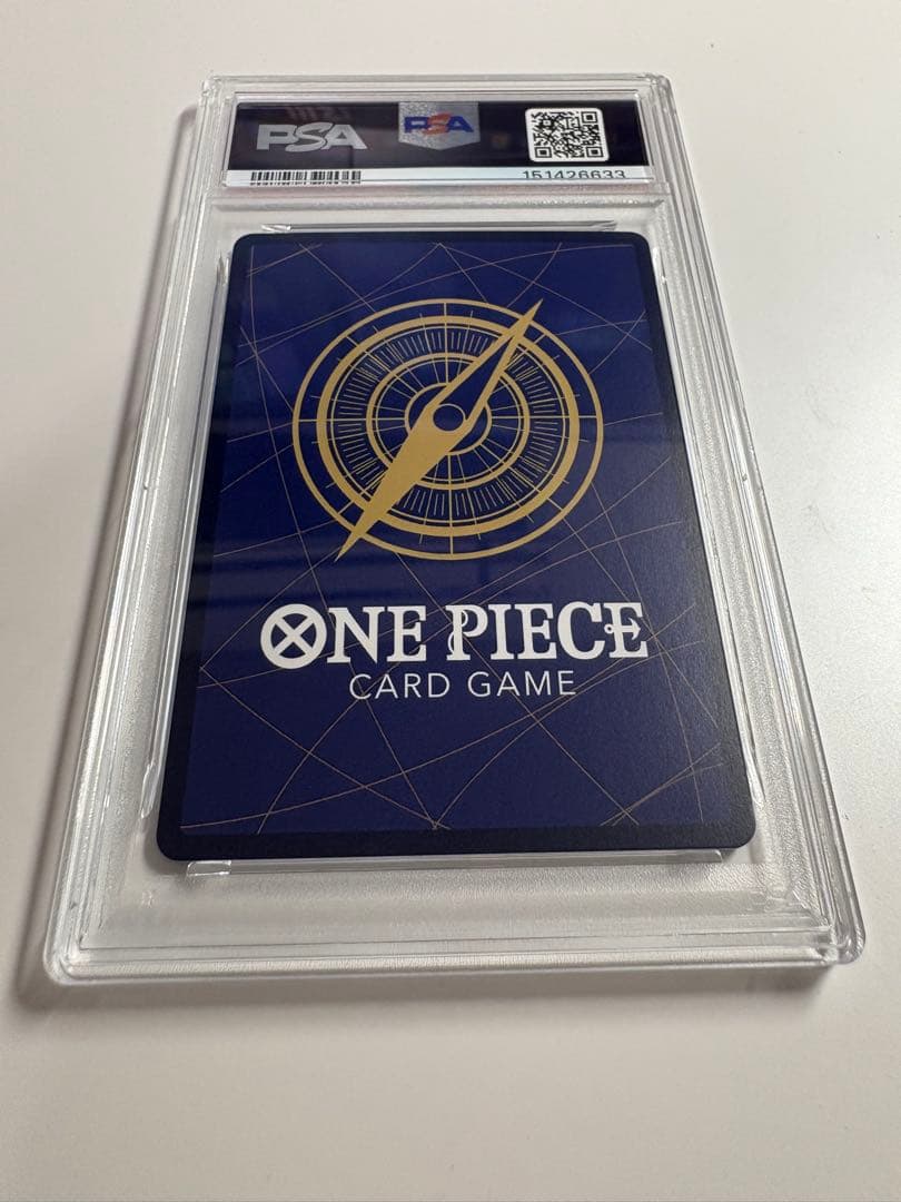 PSA 10 One Piece Dracule Mihawk SR — OP01-070 — Japanese