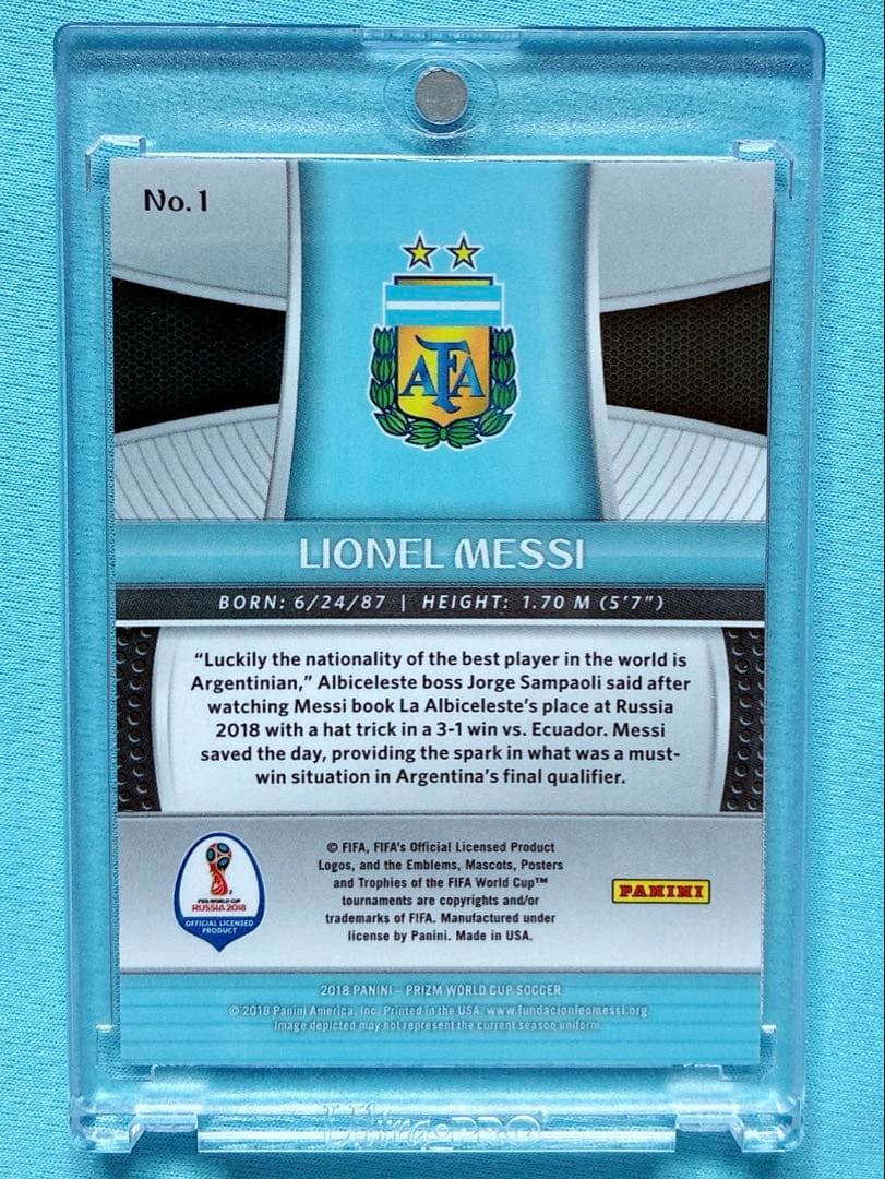 Lionel Messi Argentina National Team World Cup 2018 — Japanese