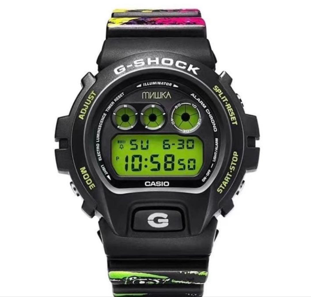 CASIO G-SHOCK mishka collab Digital Men's Watch — Japanese
