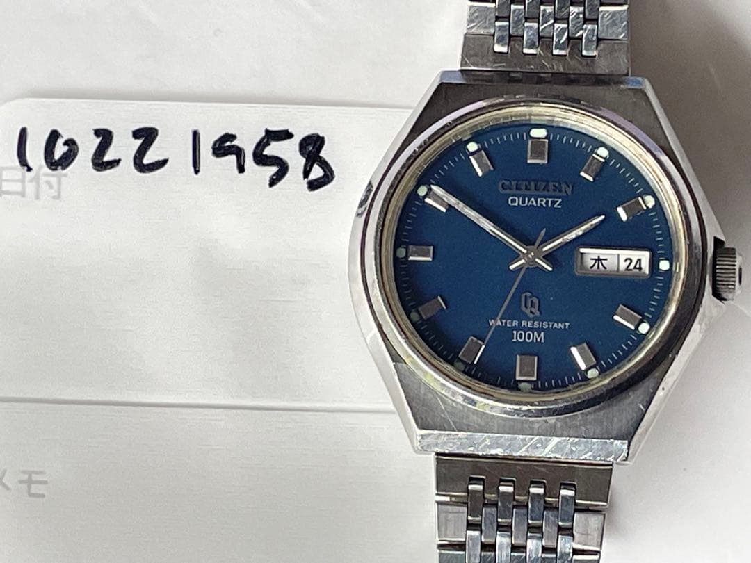Citizen CQ 4-739160 TA Quartz Men's Watch — Japanese