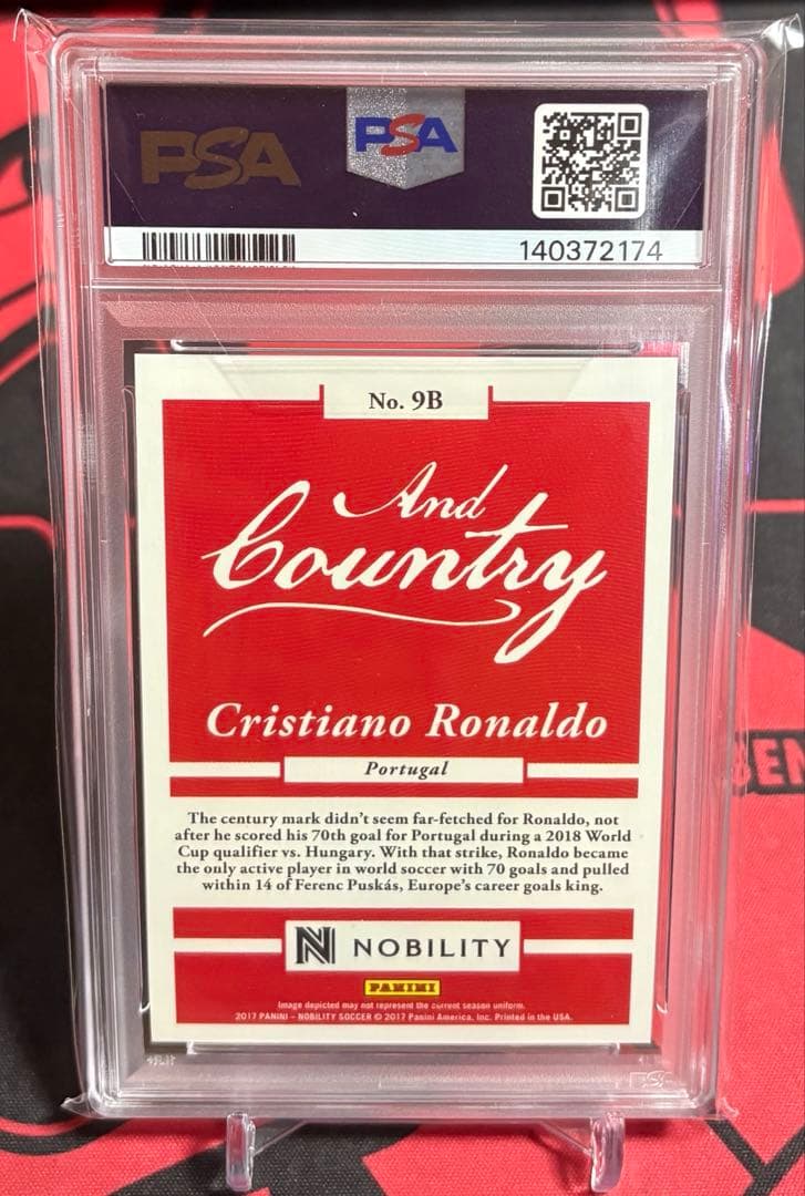 PSA 9 Ronaldo — Japanese