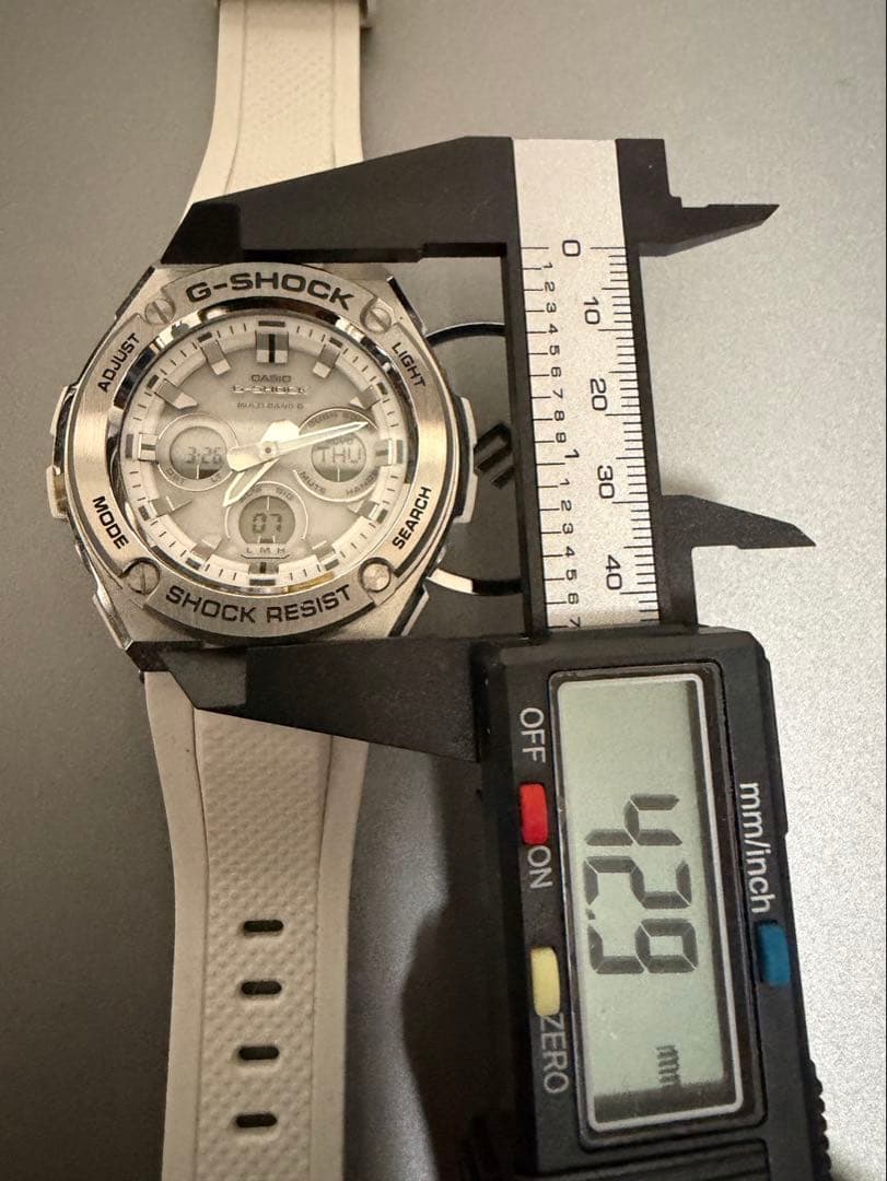 CASIO G-STEEL Solar Men's Watch — Japanese