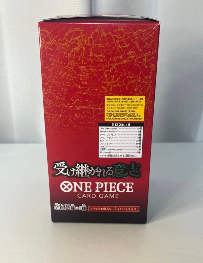One Piece One Piece Card Game: The Will of the D. 1BOX Tape Cut Item Box — Japanese