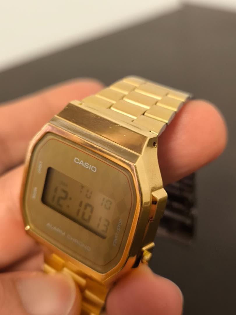 CASIO A168 Digital Men's Watch — Japanese