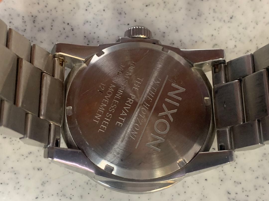 NIXON the private Analog Men's Watch — Japanese