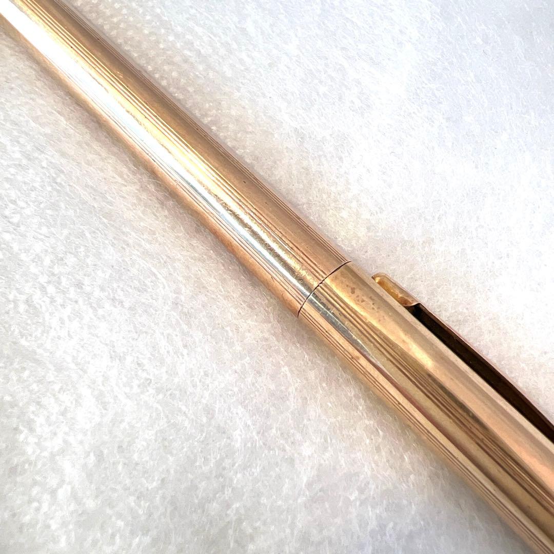 CROSS Official Fine Ballpoint Pen with metal body, oil-based ink, solid color, 13 cm length