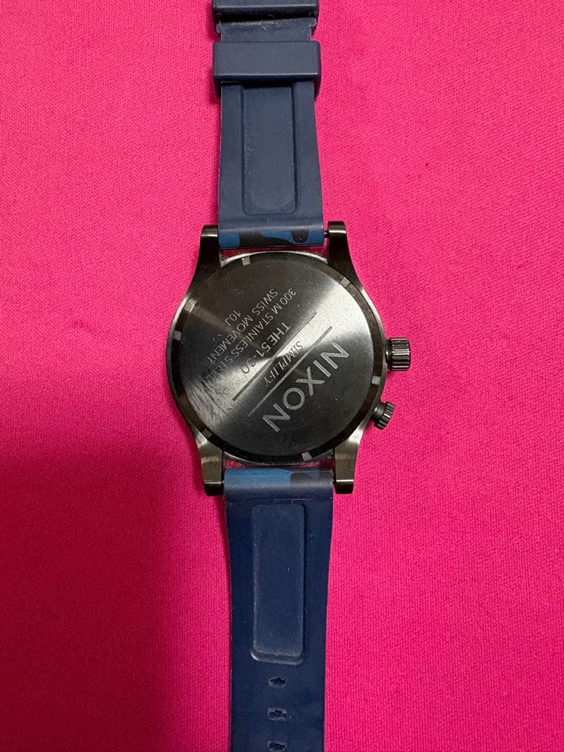 NIXON 51-30 カモフラージュ Quartz Men's Watch — Japanese