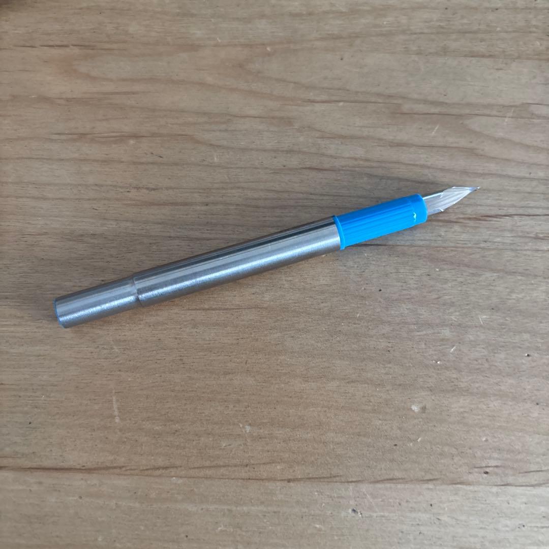 PILOT Silver Fountain Pen with clip displayed on white background