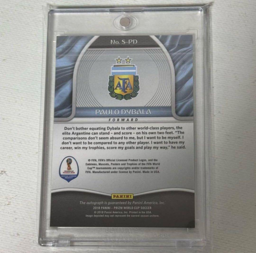 Panini Prizm Argentina Paulo Dybala Auto — Japanese