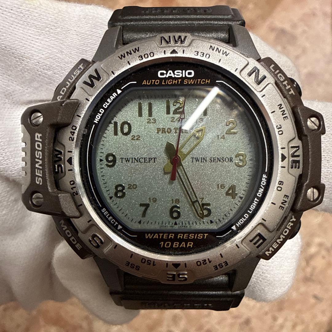 CASIO PRT-40 Digital Men's Watch — Japanese