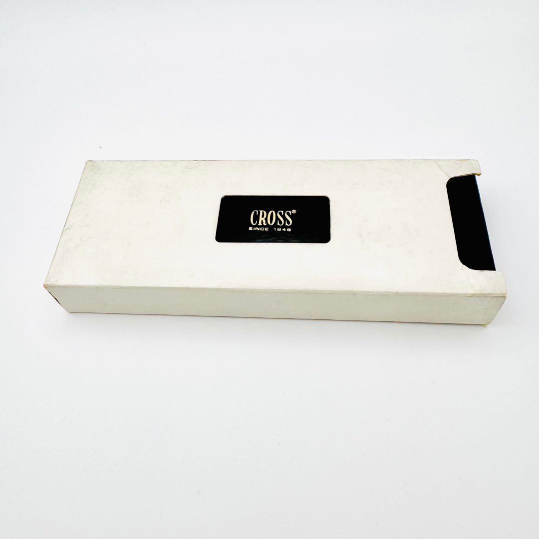 Kuro Cross Classic Century ballpoint pen with 12KT gold filled body and blue ink, displayed with original case