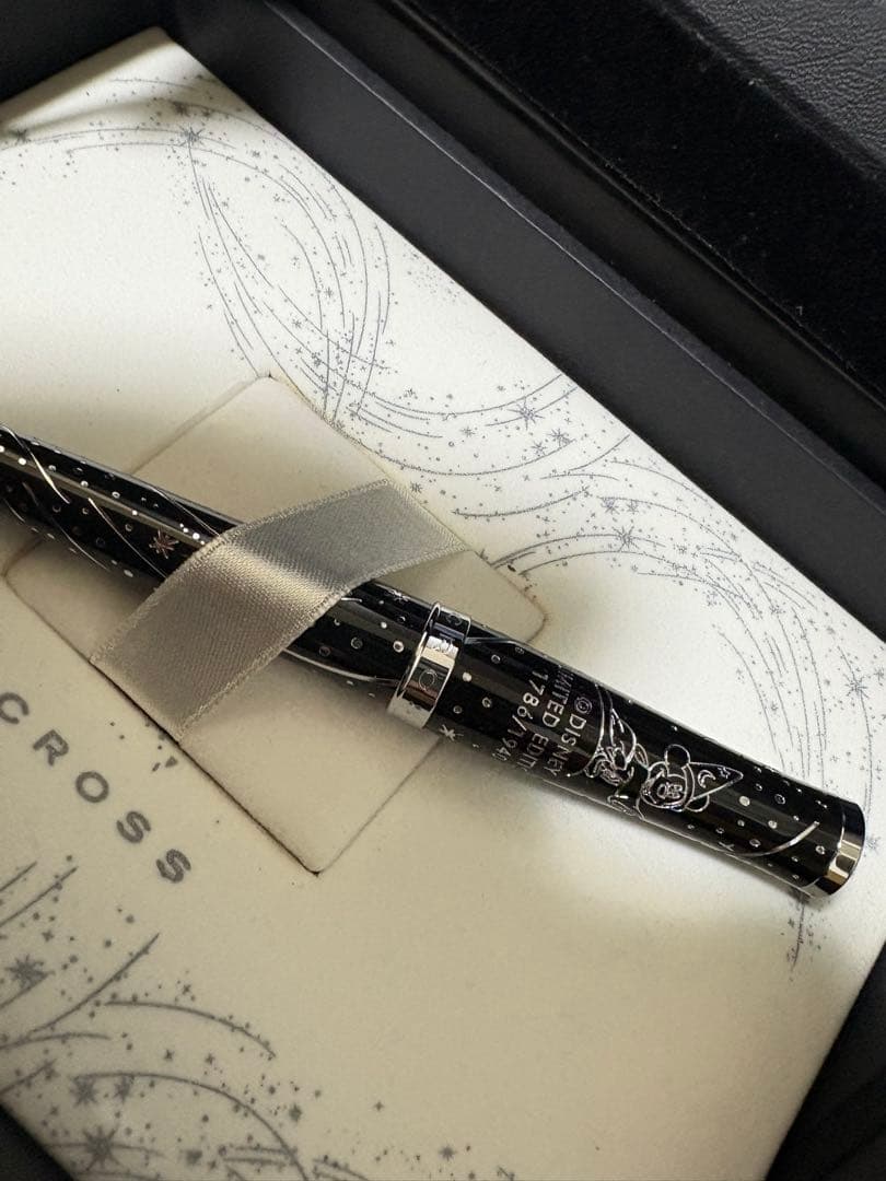 CROSS Disney 110th Anniversary Fantasia ballpoint pen with brass lacquer finish and engraved serial number