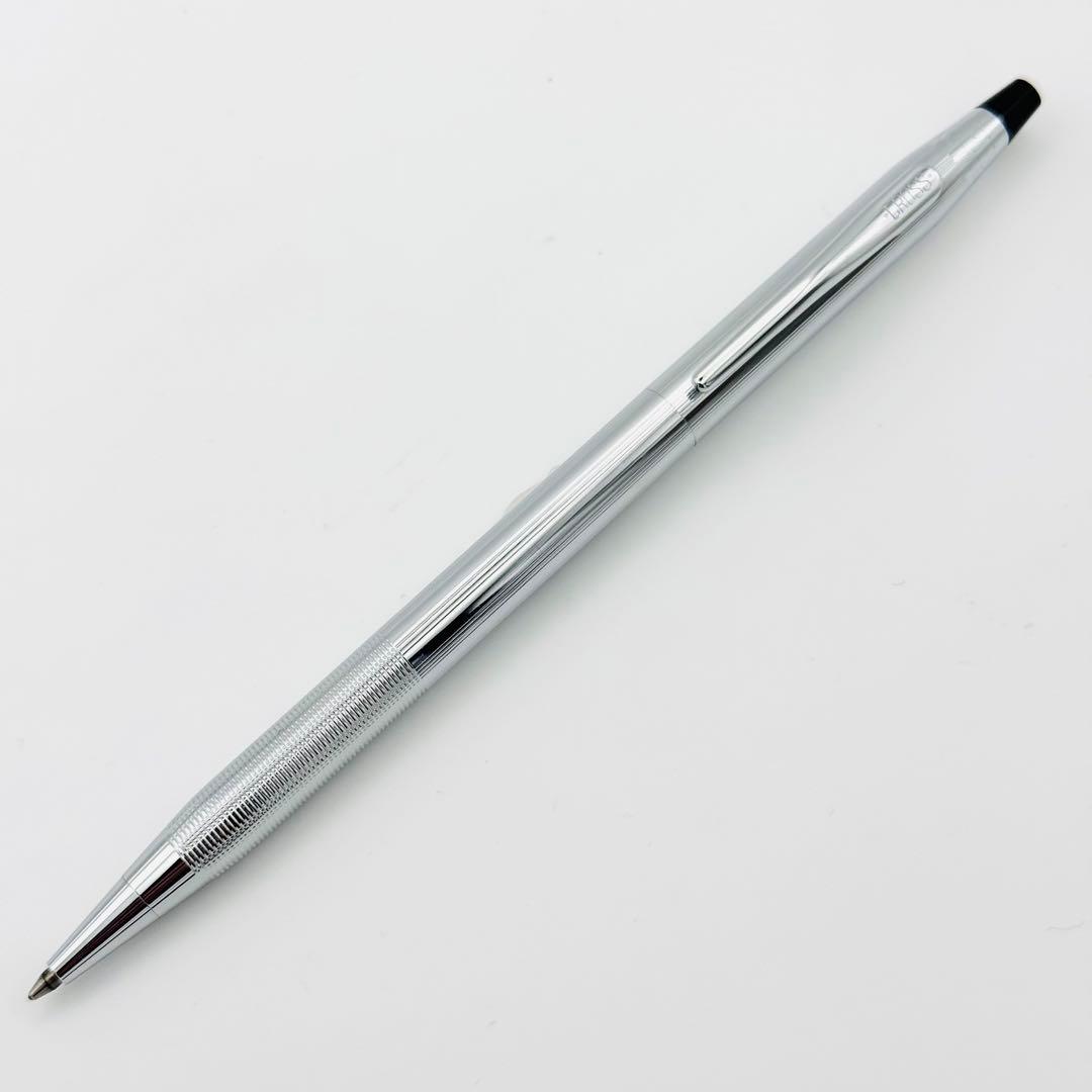 Cross Classic Century silver ballpoint pen with chrome finish and twist-action mechanism