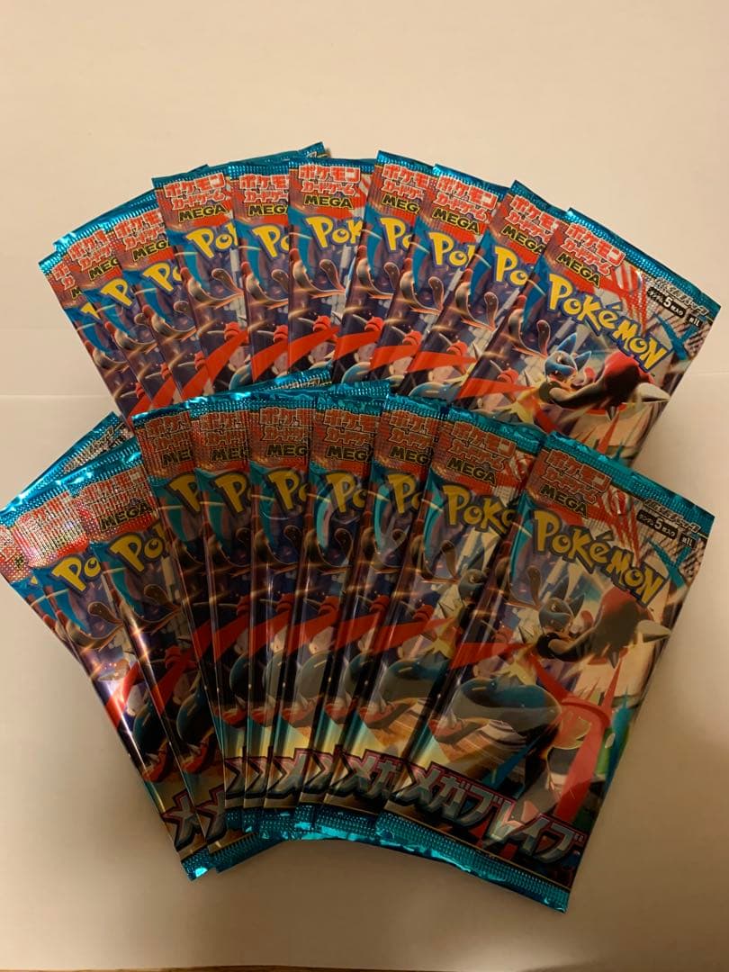Pokemon Pokémon Card MEGA Dream ex 10P, Mega Brave 20P Pack — Japanese
