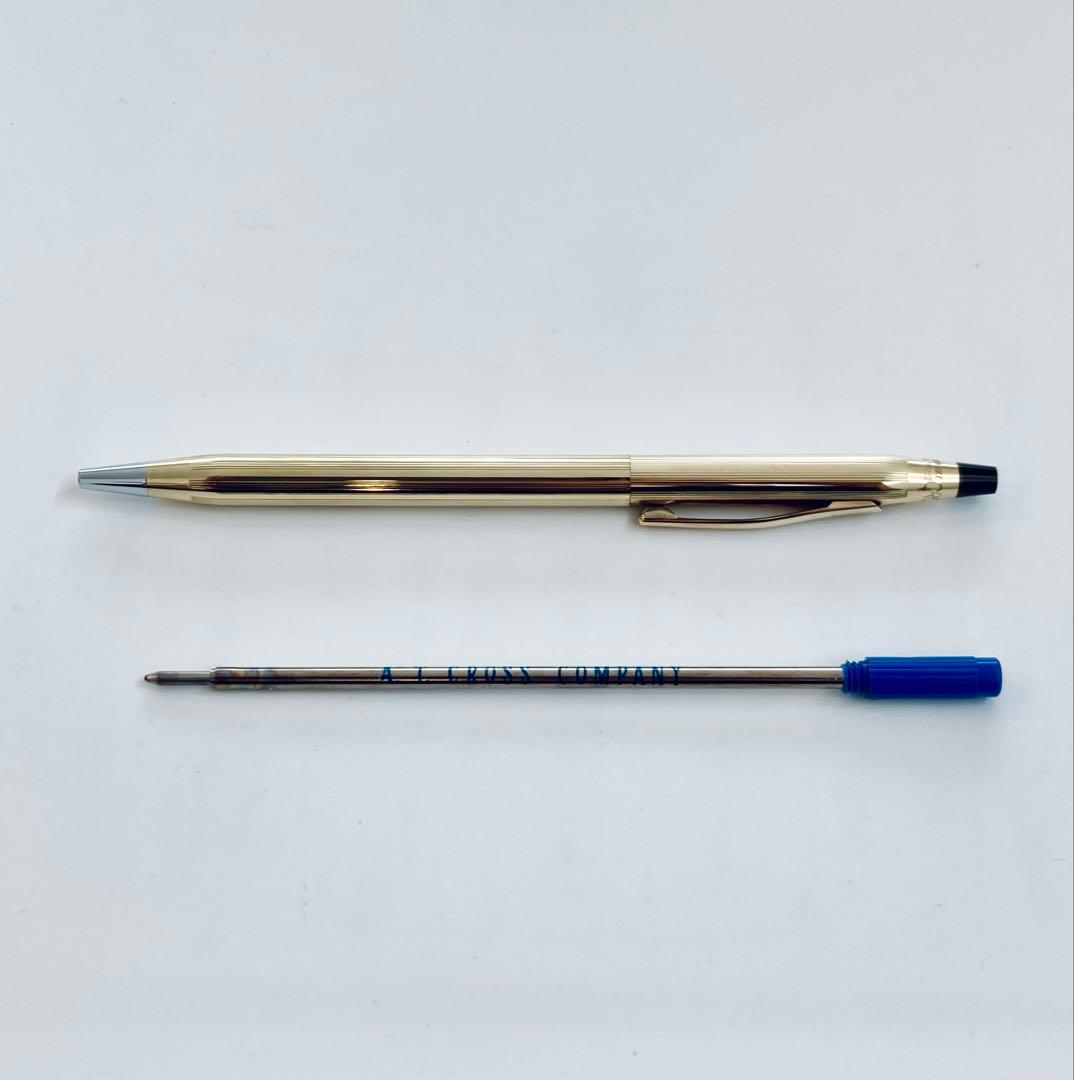Cross Classic Century gold filled ballpoint pen model CROS10K with sleek gold finish