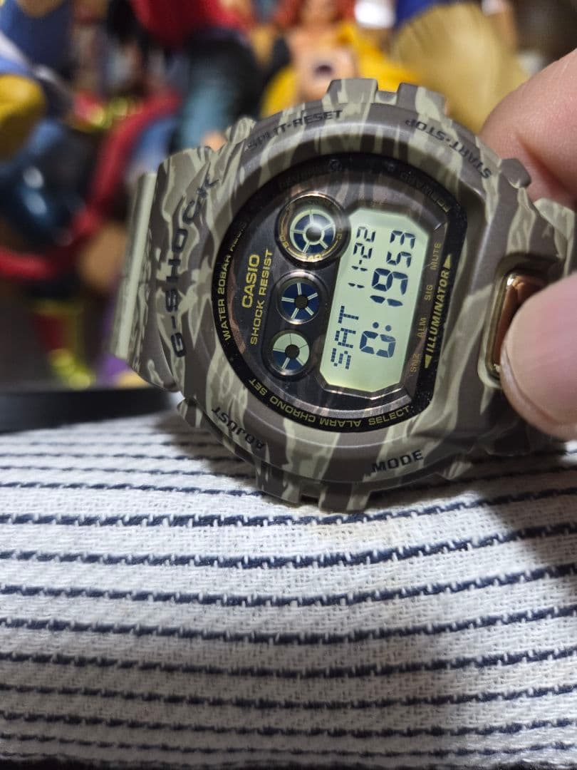 CASIO G-SHOCK 迷彩 digital Men's Watch — Japanese