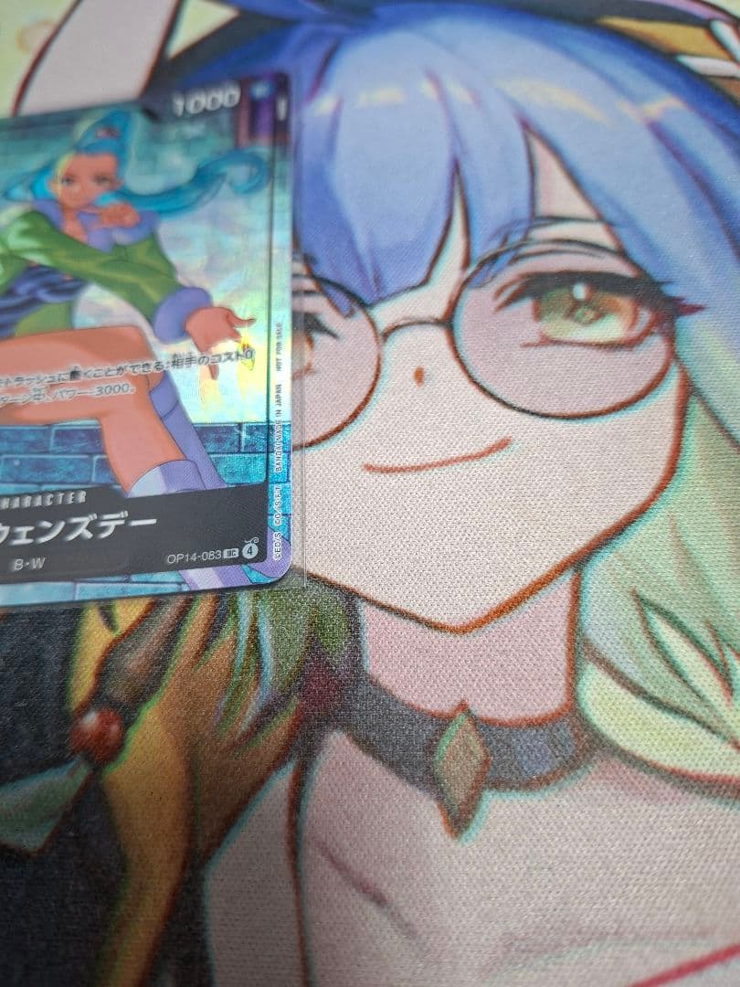 One Piece One Piece Card Miss Wednesday Parallel — Japanese