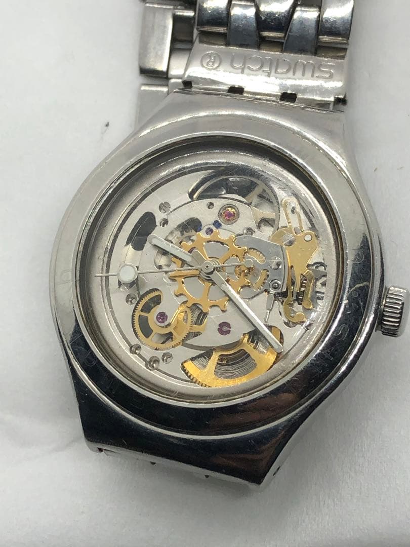 swatch IRONY Skeleton Automatic Men's — Japanese