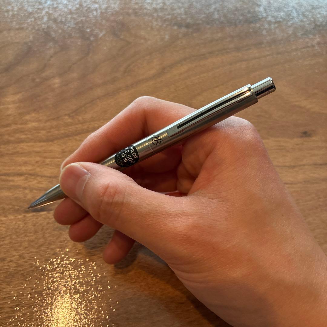 Discontinued PILOT Mirex mechanical pencil with 0.5mm lead size in metallic finish