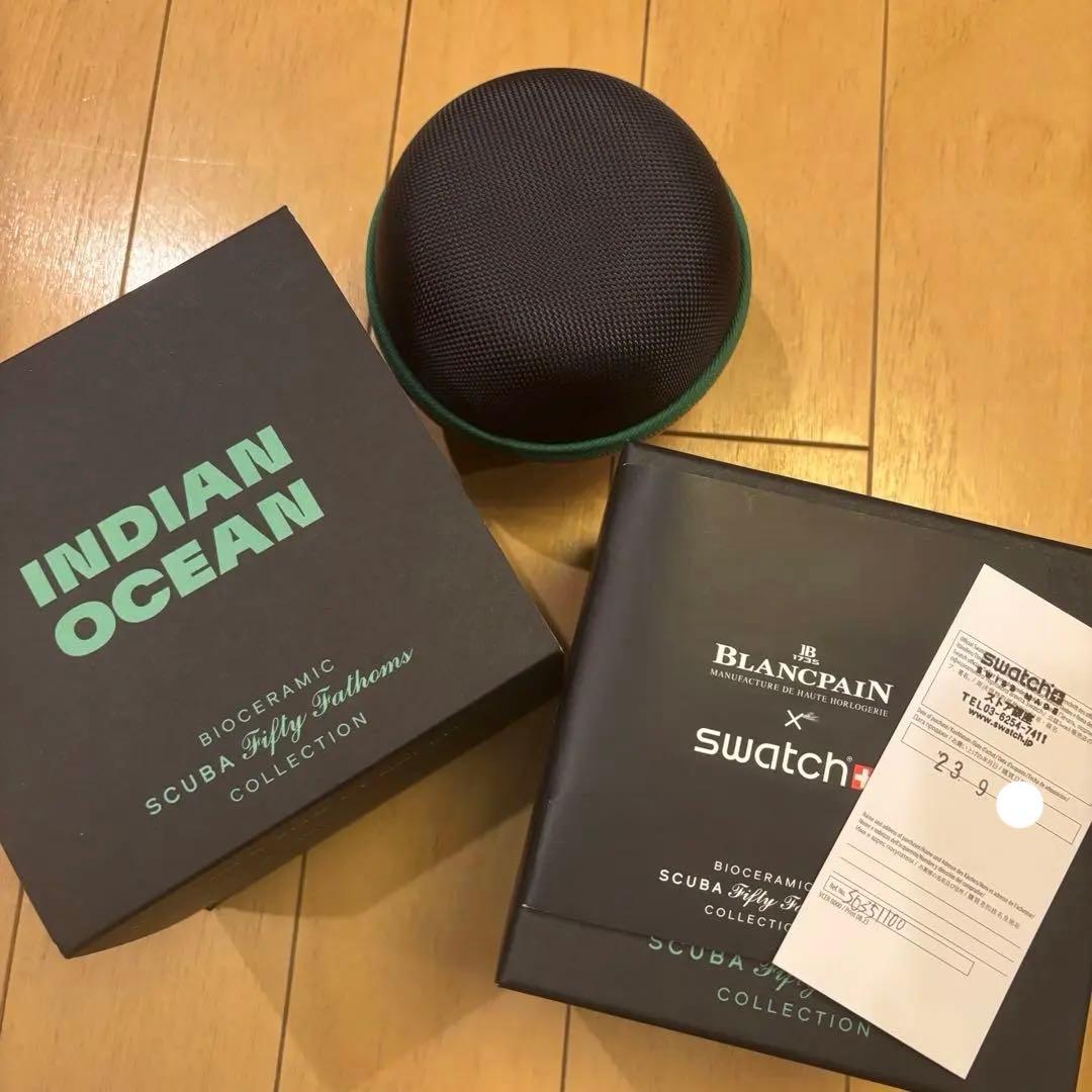 swatch Blancpain x Swatch Indian Ocean Automatic Men's — Japanese