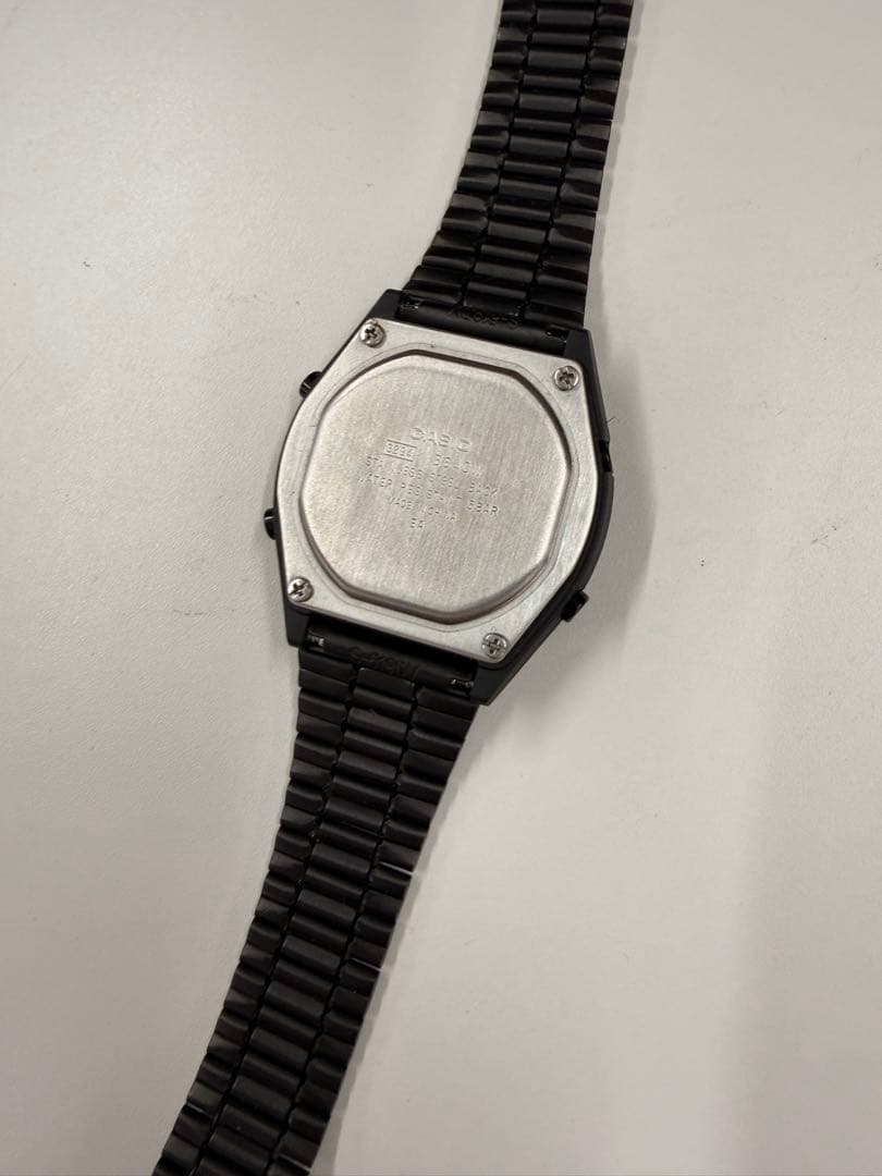 CASIO Collection Digital Black Men's Watch — Japanese