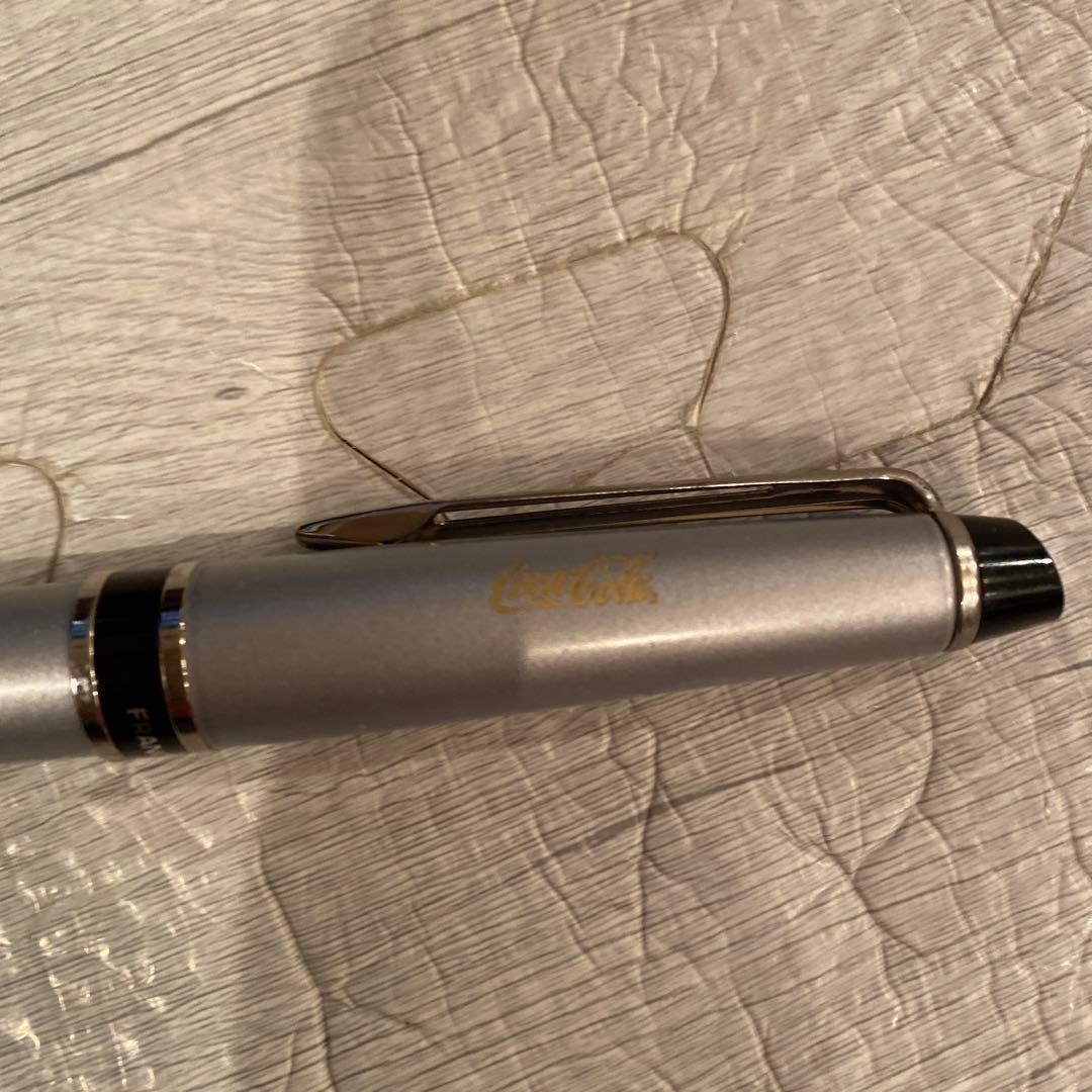 Coca-Cola logo Waterman ballpoint pen with minor scratches from storage