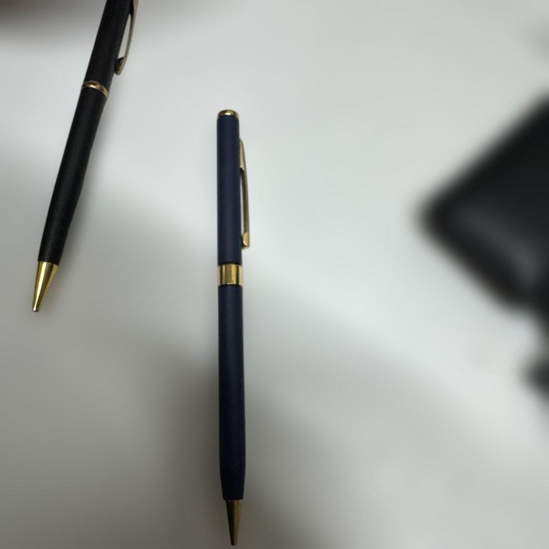 Waterman ballpoint pen and mechanical pencil set including Parker and Zippo mechanical pencils