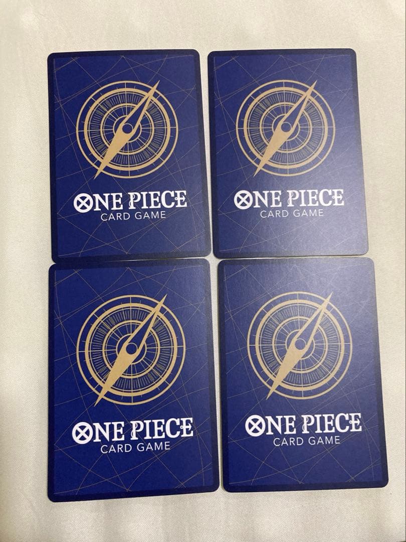 One Piece Girl Promo Parallel One Piece Card 4-Piece Set — Japanese